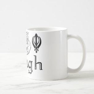 Punjabi Khanda SikhKhalsa Entwurfs-Waren Tasse