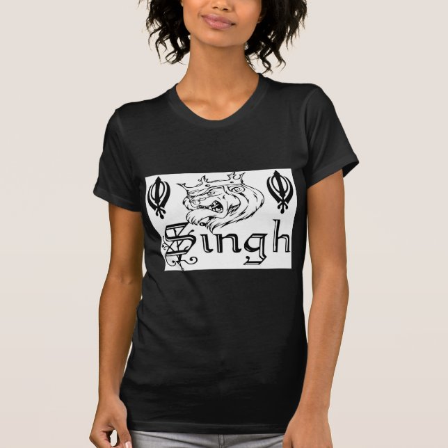 Punjabi Khanda SikhKhalsa Waren T-Shirt (Vorderseite)