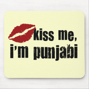 Punjabi-Kuss Mousepad