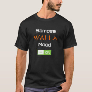 Punjabi Samosa Walla-Stimmung auf Desi Indian Panj T-Shirt