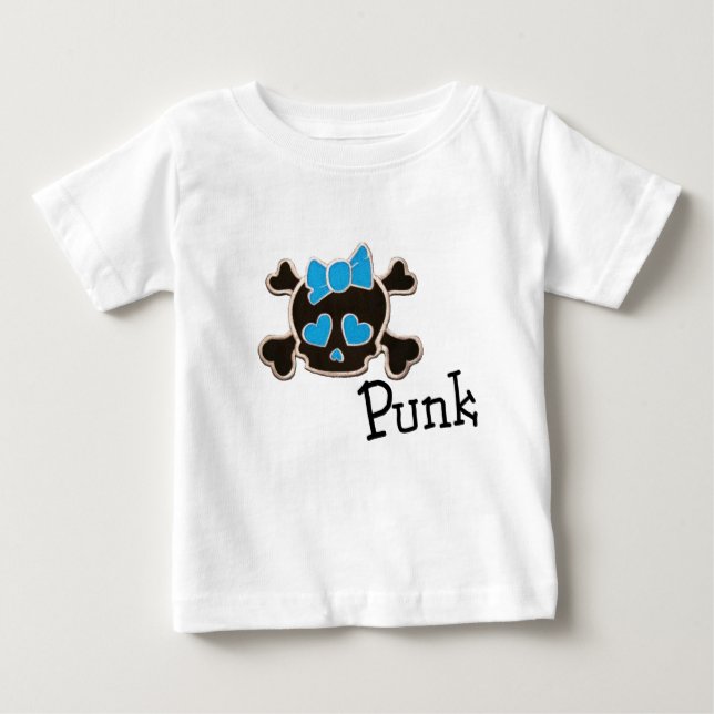 Punk chic baby t-shirt (Vorderseite)