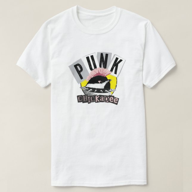 Punk Chickadee T-Shirt (Design vorne)