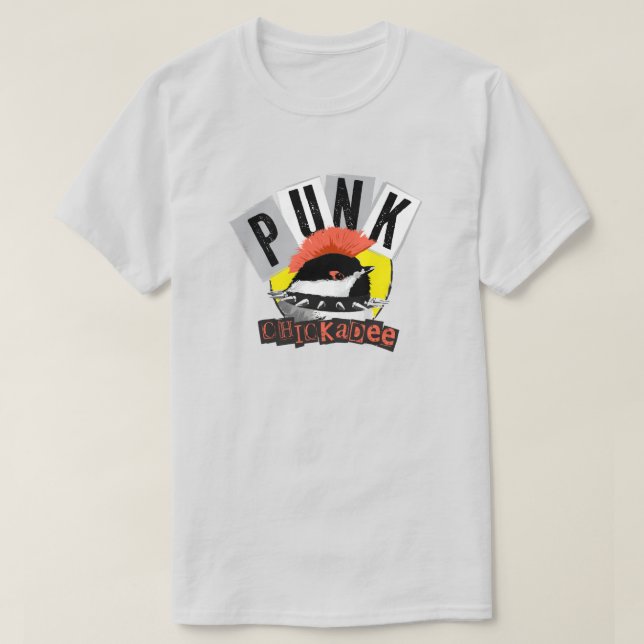 Punk Chickadee T-Shirt (Design vorne)
