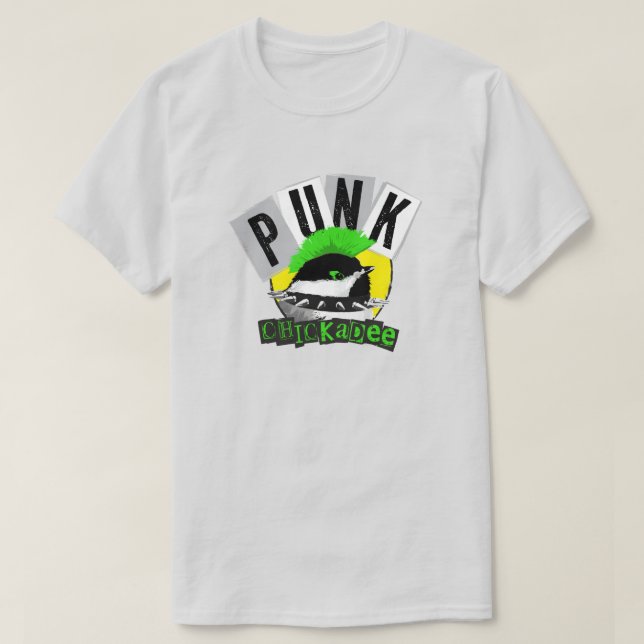 Punk Chickadee T-Shirt (Design vorne)