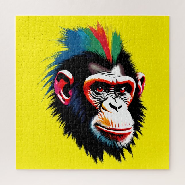 Punk Chimp Puzzle (Vertikal)