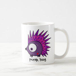 Punk der Igel Tasse