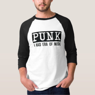 Punk: Eine abgefahrene Ära der Musik / schwarzes T T-Shirt