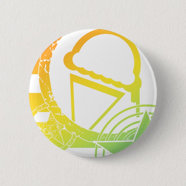 Punk-Eistropfen Button (Vorderseite)
