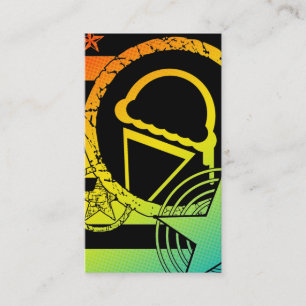 Punk-Eistropfen Visitenkarte