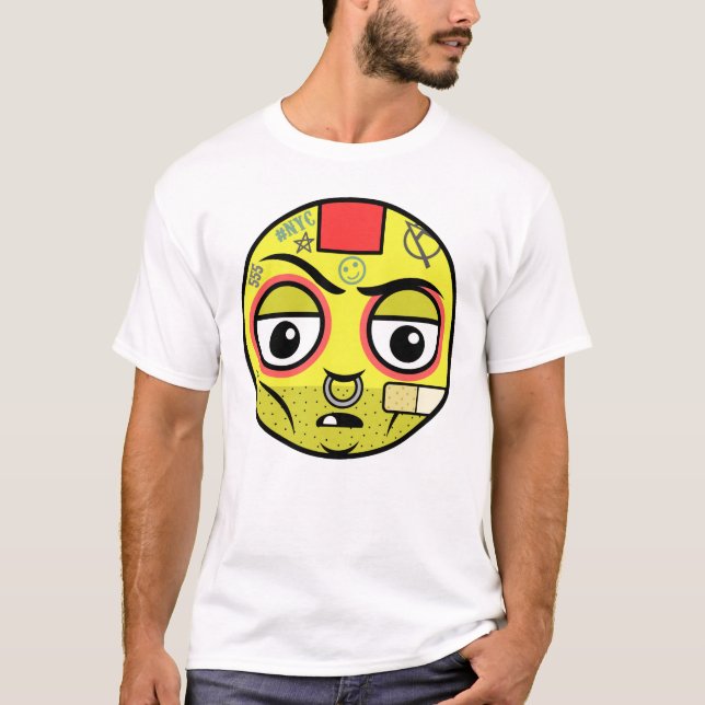 Punk Face T-Shirt (Vorderseite)