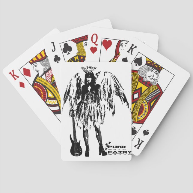 Punk Fairy clothes for Ehets and children Spielkarten (Rückseite)