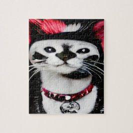 Punk-Kätzchen Puzzle