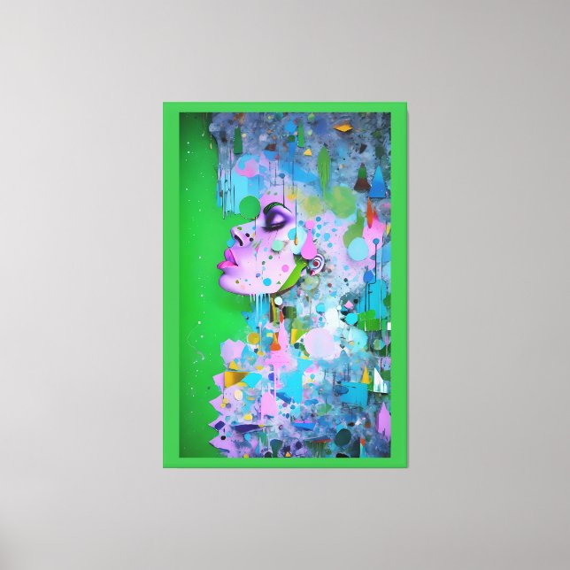 Punk - Ken Gage Surreal Art Leinwanddruck (Vorderseite)