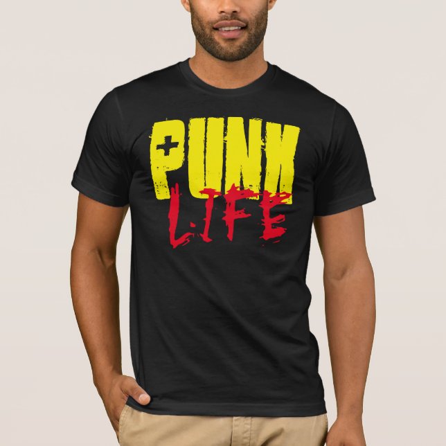 PUNK LIFE T - SHIRT (Vorderseite)