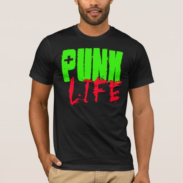 PUNK LIFE T - SHIRT (Vorderseite)