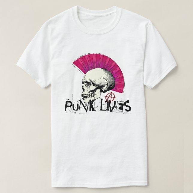 Punk Lives T-Shirt (Design vorne)