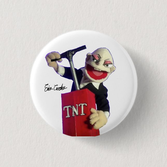 Punk-Marionette mit TNT-Auslöser Button (Vorderseite)