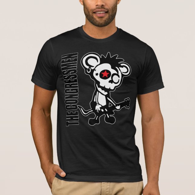Punk Mouse T - Shirt (Vorderseite)