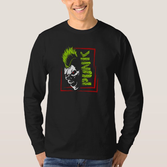 Punk music punks punk rock rocker T-Shirt (Vorderseite)