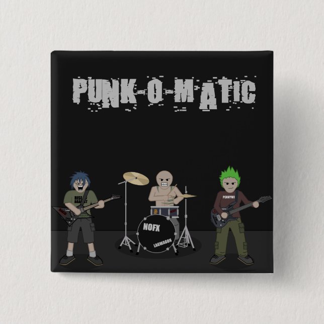 Punk-O-Matic 1 Button (Vorderseite)