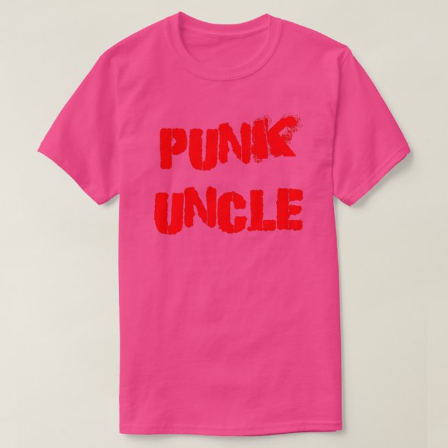 Punk-Onkel T-Shirt (Design vorne)