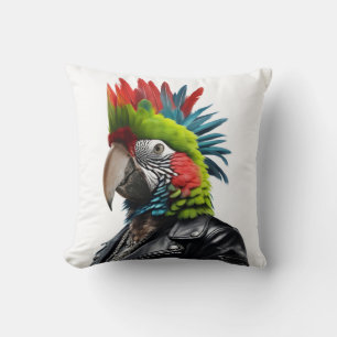 Punk Parrot Kissen