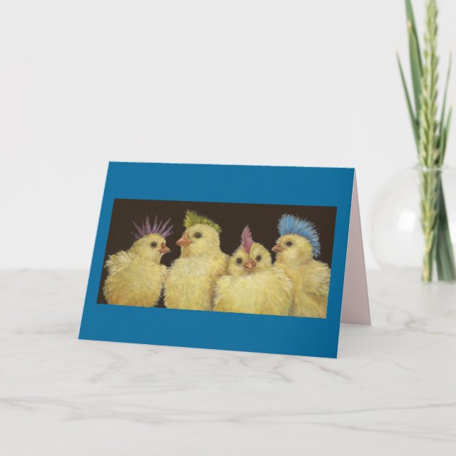 Punk Peeps-Karte Karte (Vorderseite)