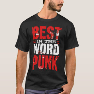 Punk Perfektion: Herrschendes Design Schwarz T-Shirt