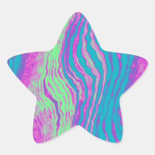 Punk-Pinata : Stern-Aufkleber