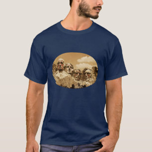 Punk Präsidenten Rushmore T-Shirt