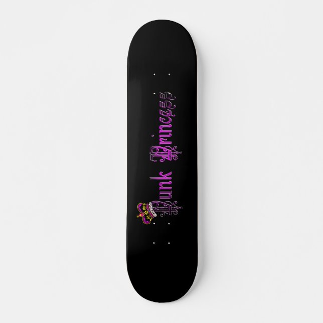 Punk Princess Skateboard (Vorne)