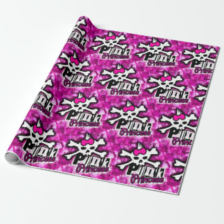 Punk Princess Wrapping Paper Geschenkpapier