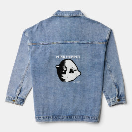 Punk-Puppe (Design von Erica Crooks) Jeansjacke