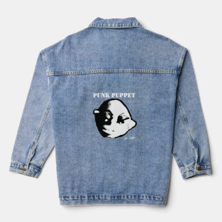 Punk-Puppe (Design von Erica Crooks) Jeansjacke