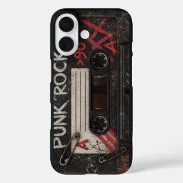 Punk Rock Apple iPhone 16 Hülle