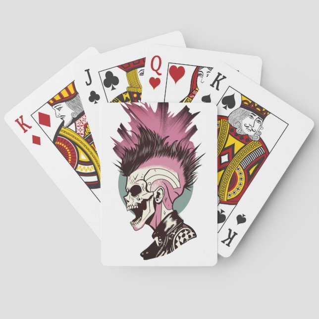 Punk Rock Cards Spielkarten (Rückseite)