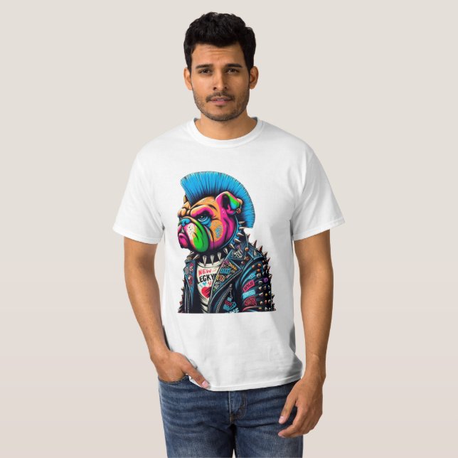 PUNK ROCK CITY 13 T-Shirt (Vorne ganz)