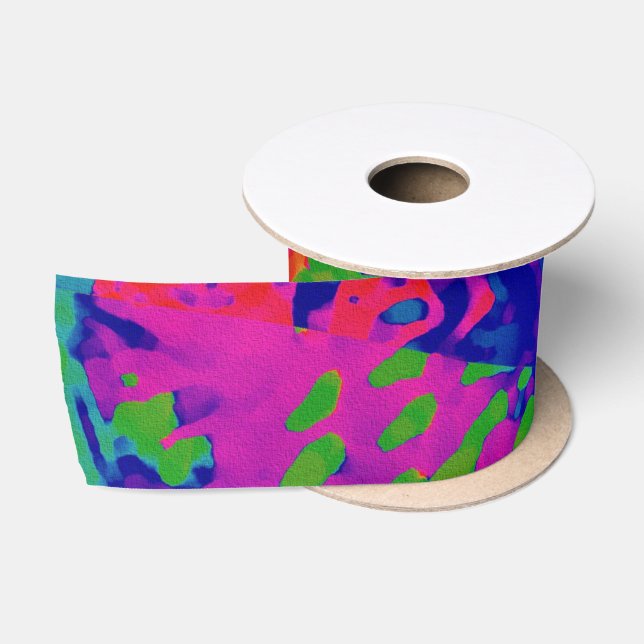 Punk Rock Design Satinband (Spule)