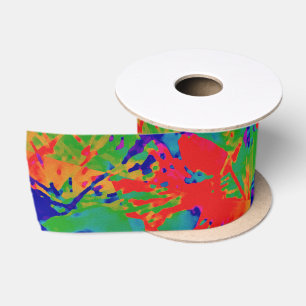 Punk Rock Design Satinband