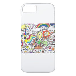 Punk Rock Doodle 5 Happy Sunshine Case-Mate iPhone Hülle