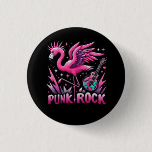 Punk Rock, Flamingo Rock Button