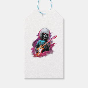 Punk Rock Gitarre Pudel Hund Gitarrist T-Shirt Geschenkanhänger