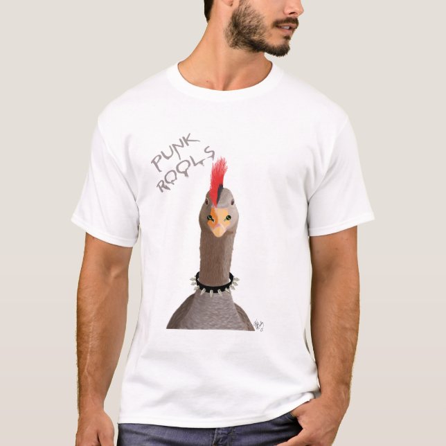 Punk Rock Goose T-Shirt (Vorderseite)
