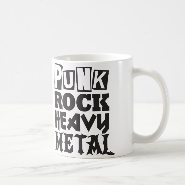 Punk Rock Heavy Metal Tasse (Rechts)