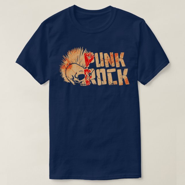 Punk Rock Music13 T-Shirt (Design vorne)