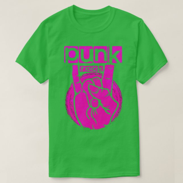 Punk Rock Music 19 T-Shirt (Design vorne)