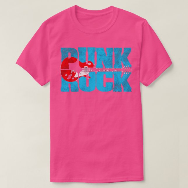 Punk Rock Music T-Shirt (Design vorne)