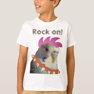 Punk Rock Parakeet T-Shirt