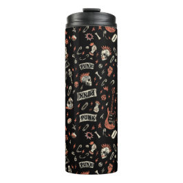 Punk Rock Pattern - Bold & Rebellious Thermosbecher