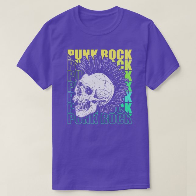 Punk Rock Pogo Anarchie Punks Punk Rocker Punk 9 T-Shirt (Design vorne)